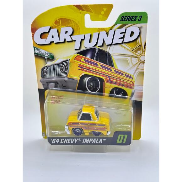Car Tuned Series 3 1964 Chevy Impala #01 NEW - Picture 2 of 3